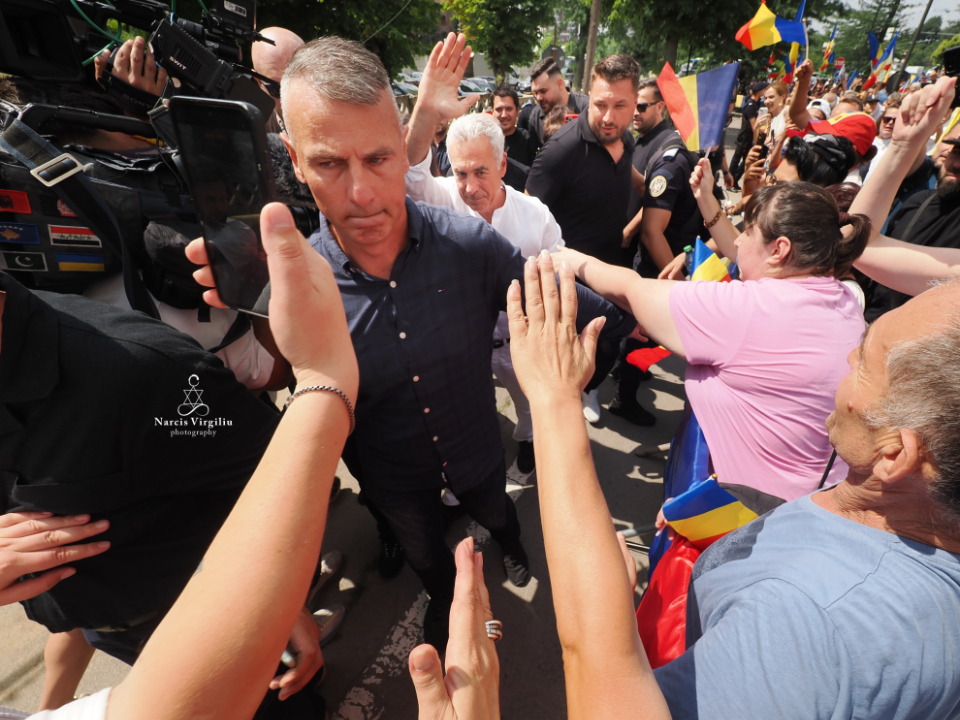 Calin Georgescu la IPJ ILFOV 9 IULIE 2025