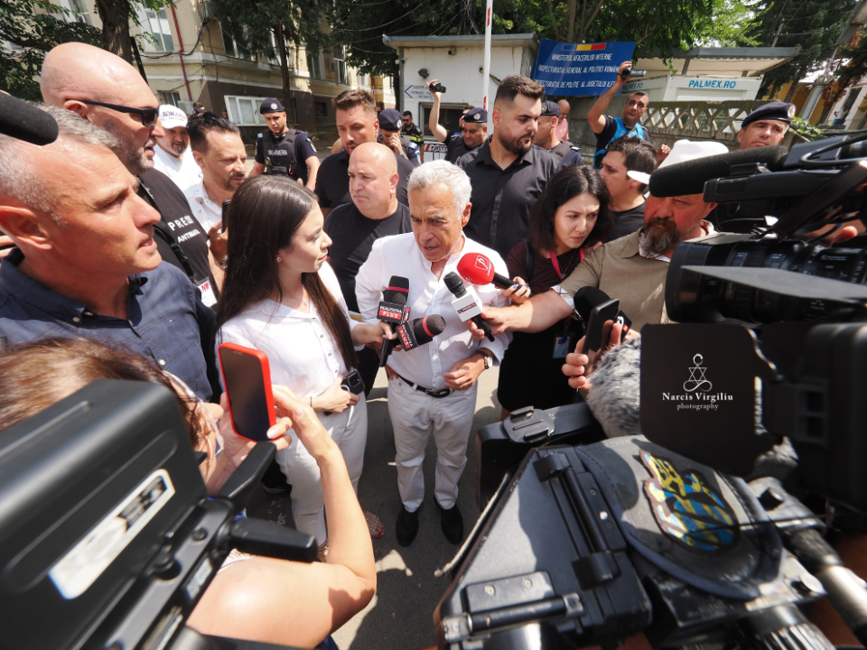 Calin Georgescu la IPJ ILFOV 9 IULIE 2025