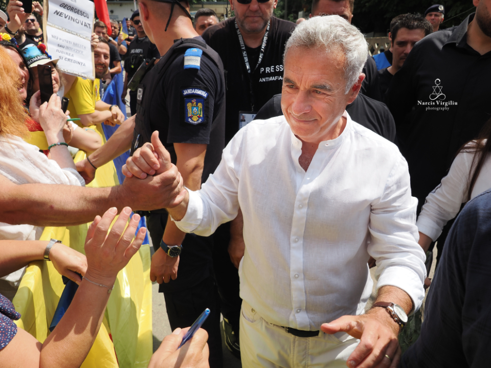 Calin Georgescu la IPJ ILFOV 9 IULIE 2025