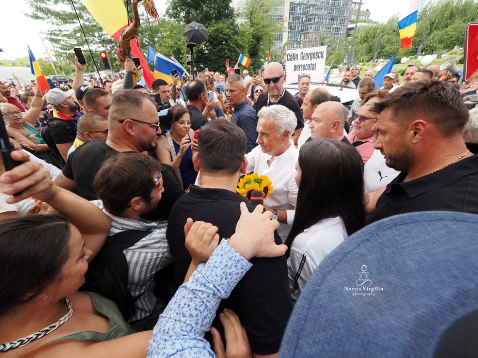 Calin Georgescu la IPJ ILFOV 9 IULIE 2025