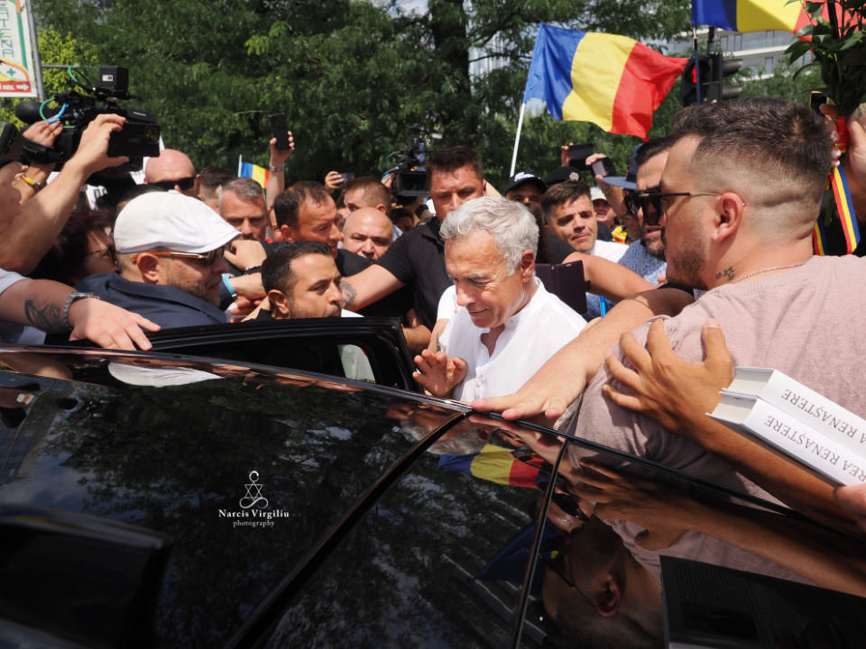 Calin Georgescu la IPJ ILFOV 9 IULIE 2025