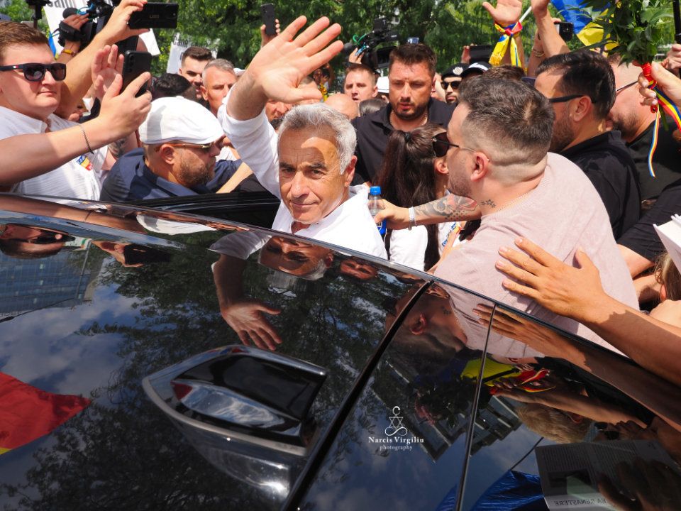 Calin Georgescu la IPJ ILFOV 9 IULIE 2025