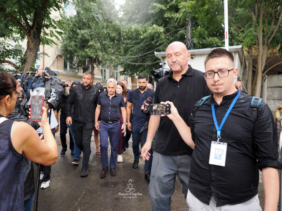 Calin Georgescu la IPJ 18.08.2025