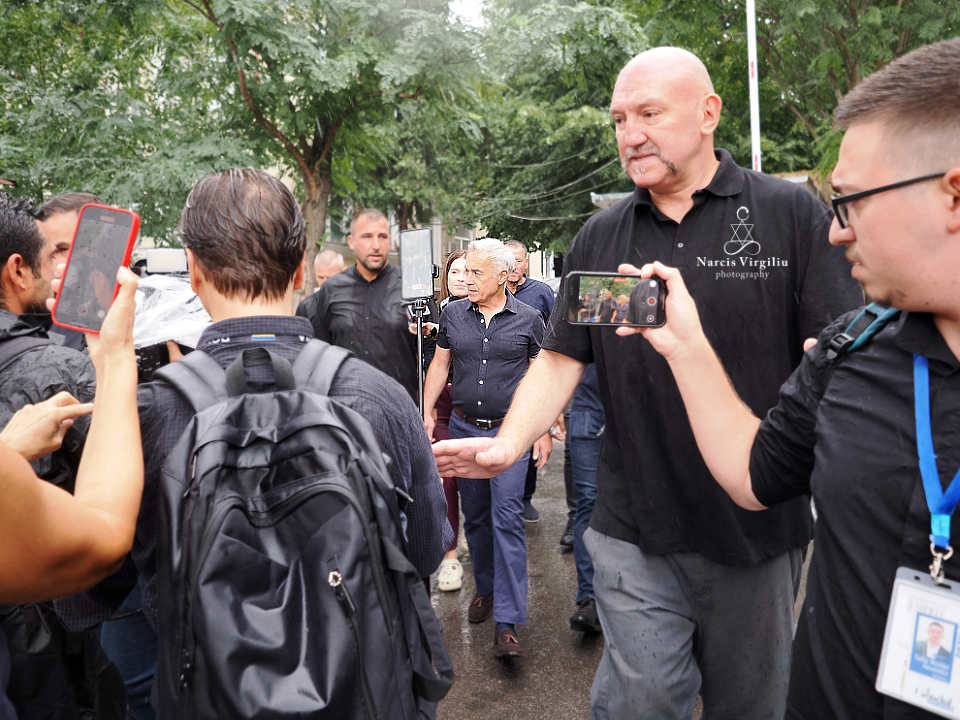 Calin Georgescu la IPJ 18.08.2025