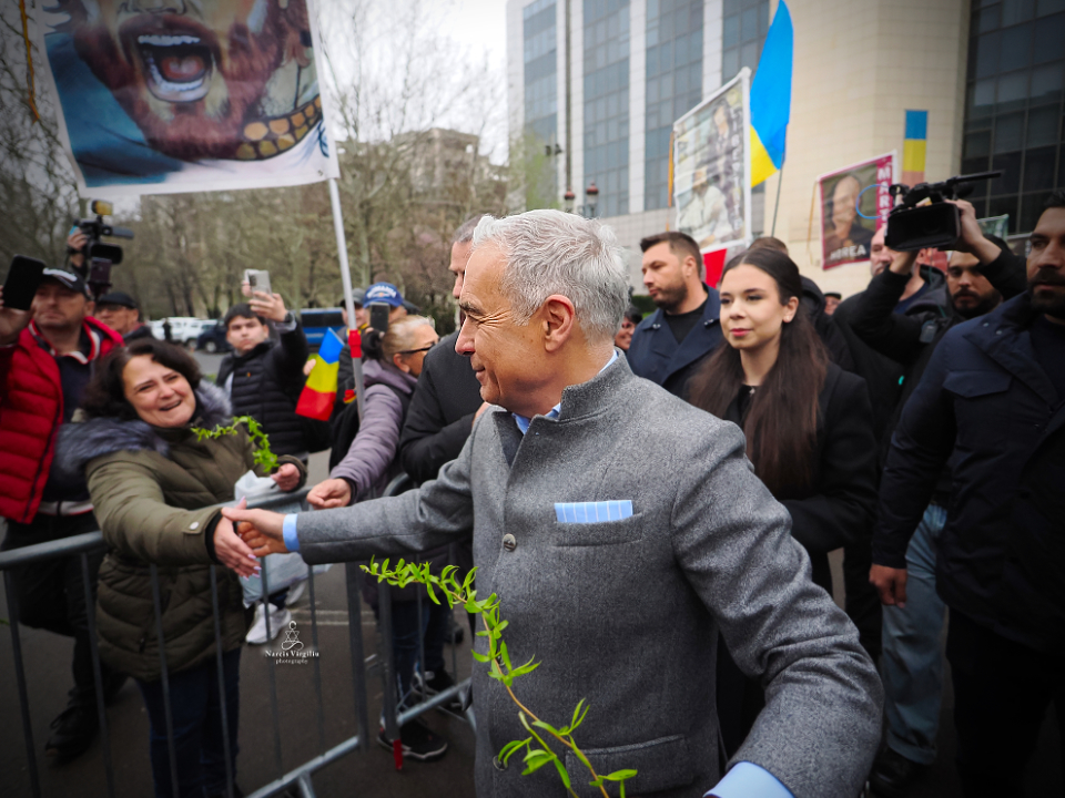 Călin Georgescu la Tribunalul București 3.04.2026