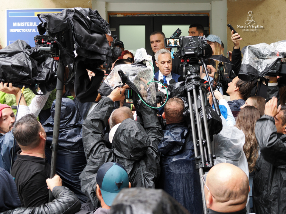 17.09.2025 Calin Georgescu la IPJ ILFOV