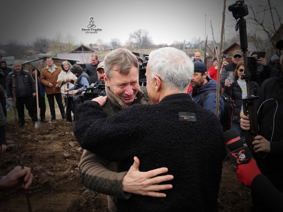 Călin Georgescu în localitatea Fierbinți-Târg, 14.03.2026
