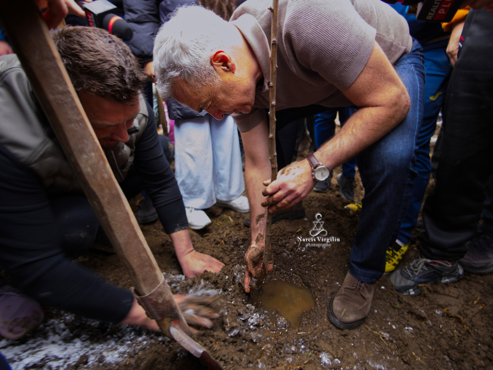 Călin Georgescu în localitatea Fierbinți-Târg, 14.03.2026
