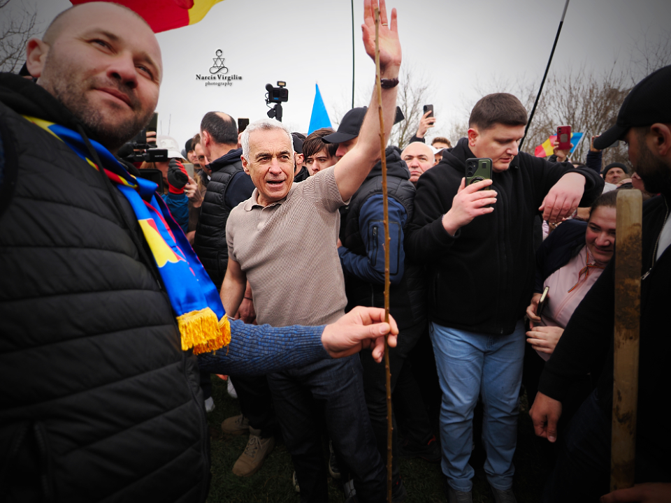 Călin Georgescu în localitatea Fierbinți-Târg, 14.03.2026

