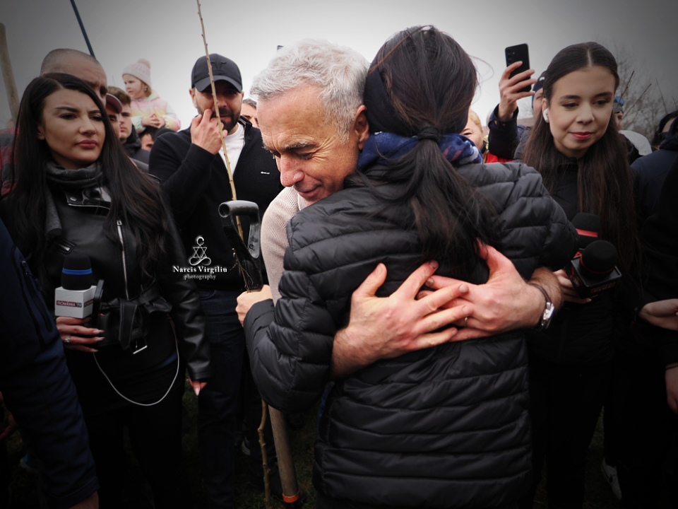 Călin Georgescu în localitatea Fierbinți-Târg, 14.03.2026
